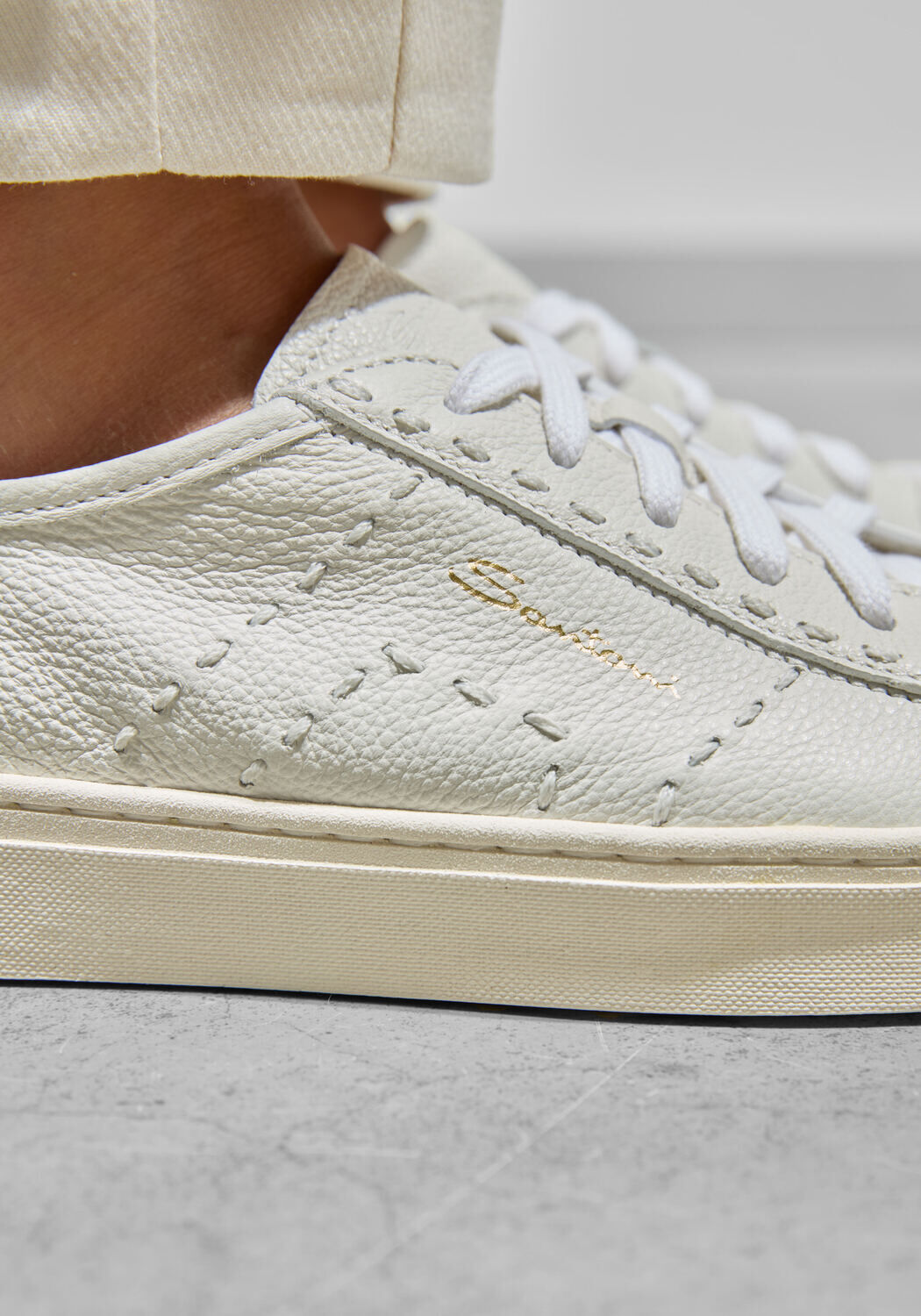 Witte SANTONI Sneakers DBS ZOOM - large