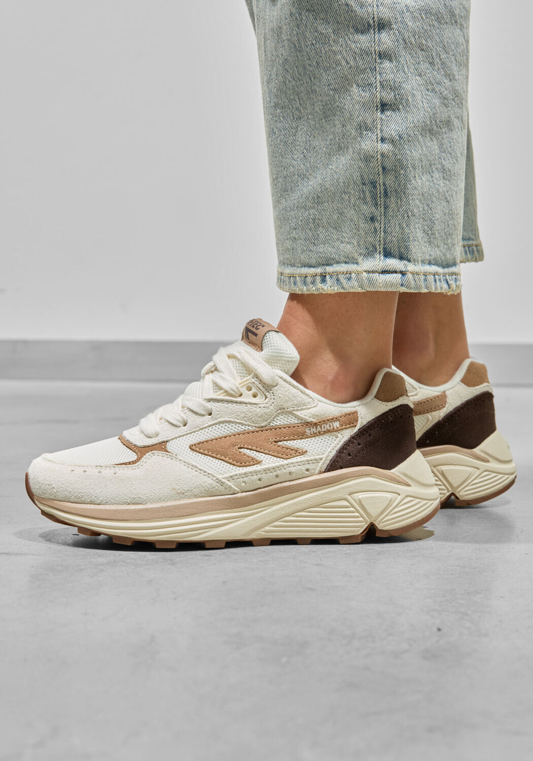 Beige HI-TEC Lage sneakers HTS SHADOW RGS D - large