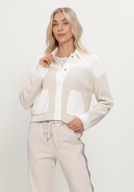 Creme MARC CAIN SPORTS Vest CARDIGAN - large