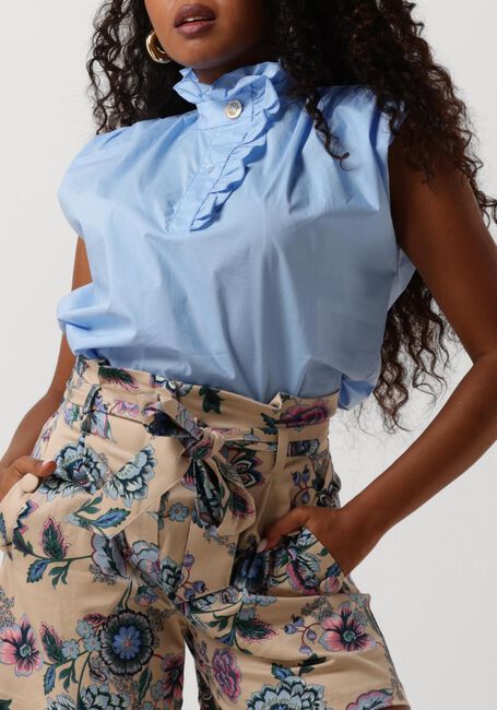 Lichtblauwe AMAYA AMSTERDAM Blouses PAIGE - large