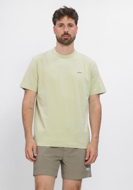 Groene WOOLRICH T-shirt COTTON LOGO T-SHIRT - large