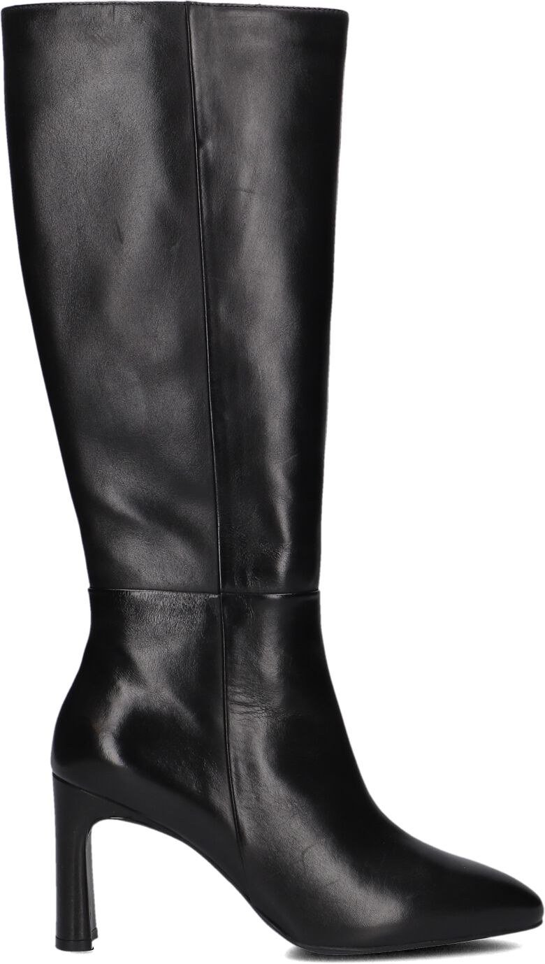 Unisa Hoge Laarzen Dames Wolcot, Maat: 36, Materiaal: Leer, Kleur: Zwart