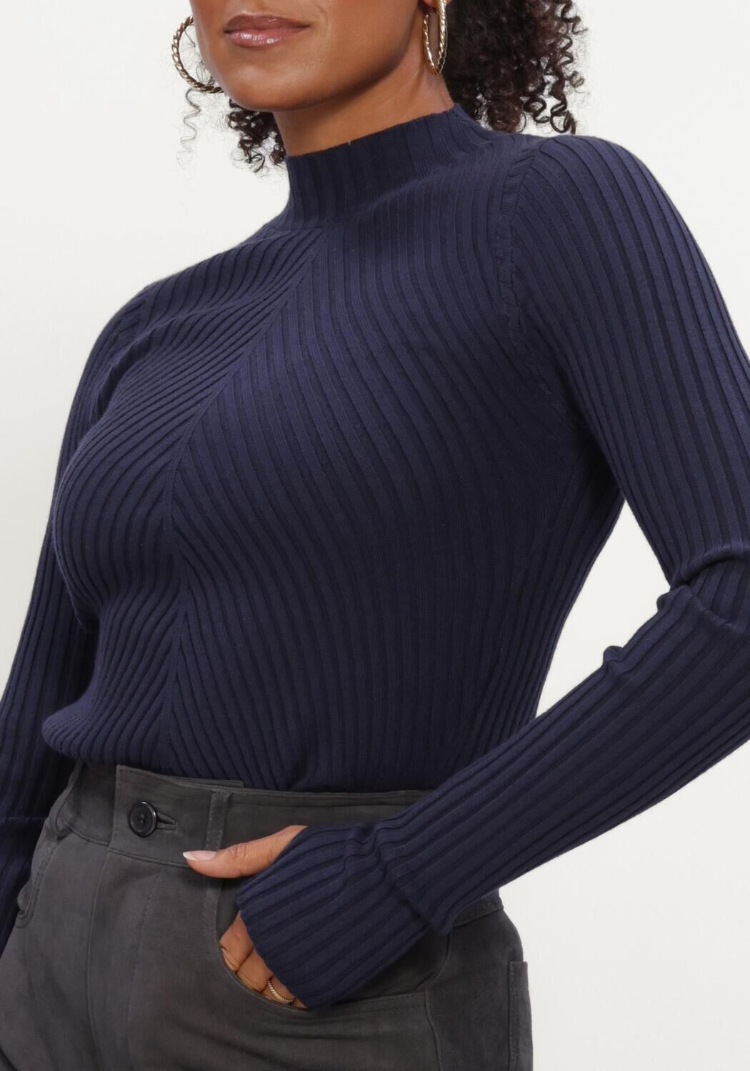 Donkerblauwe IBANA Truien/vesten KINZY - large