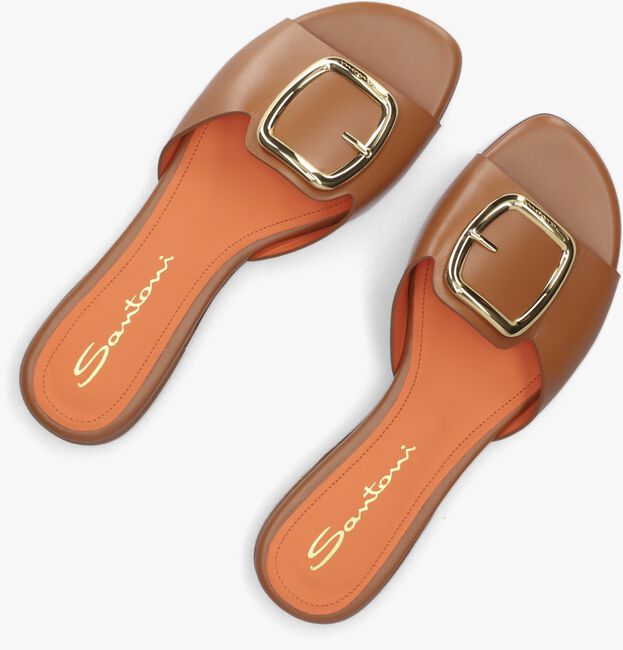 Cognac SANTONI Slippers 70343 Cognac SANTONI Slippers 70343 - large