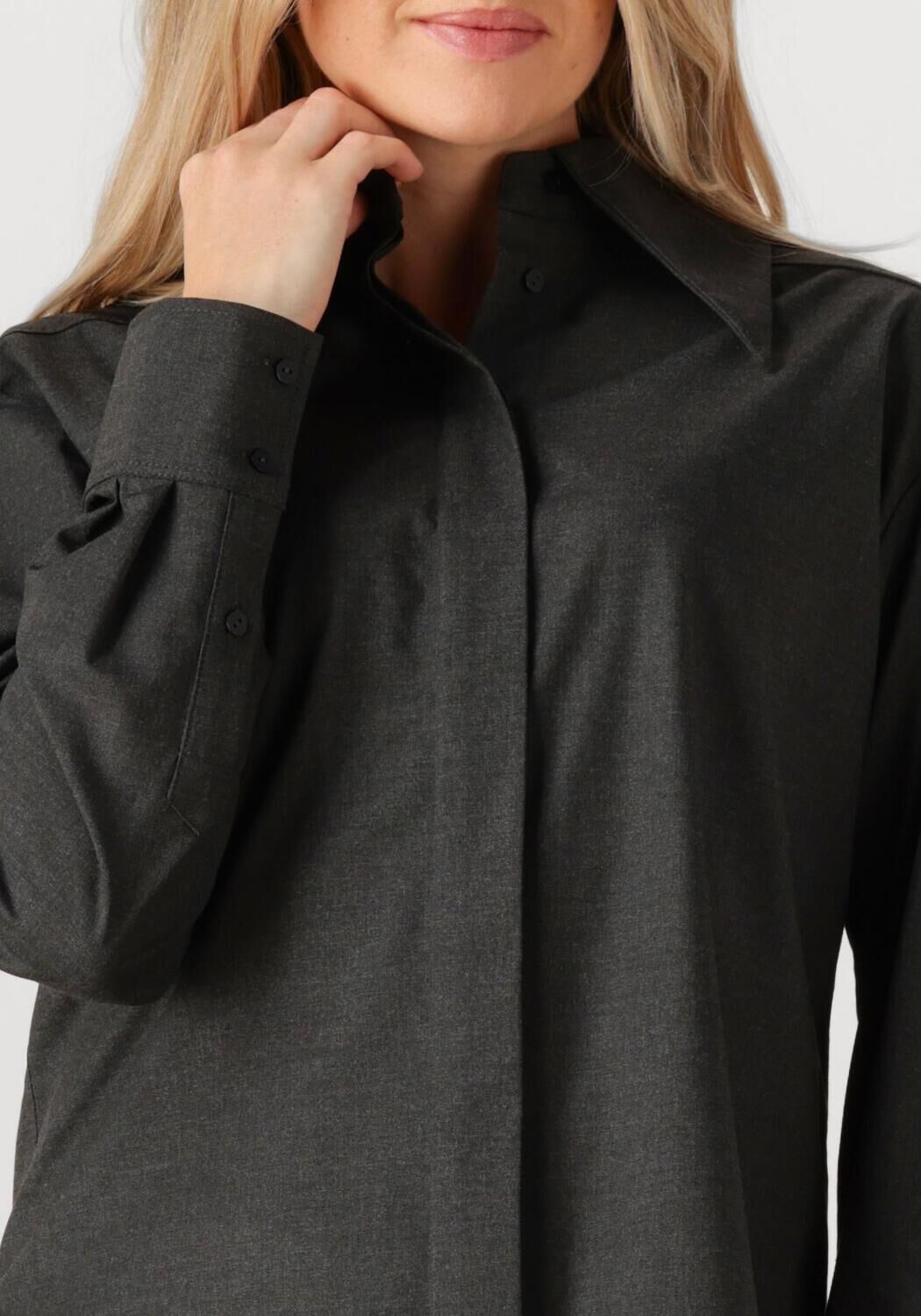 Donkergrijze HERSKIND Blouses DARA SHIRT - large