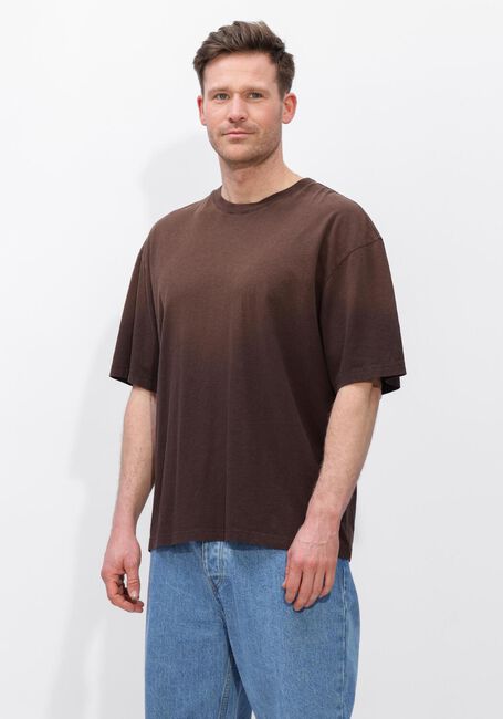 Bruine AXEL ARIGATO T-shirt BUBBLE REVERSE T-SHIRT - large