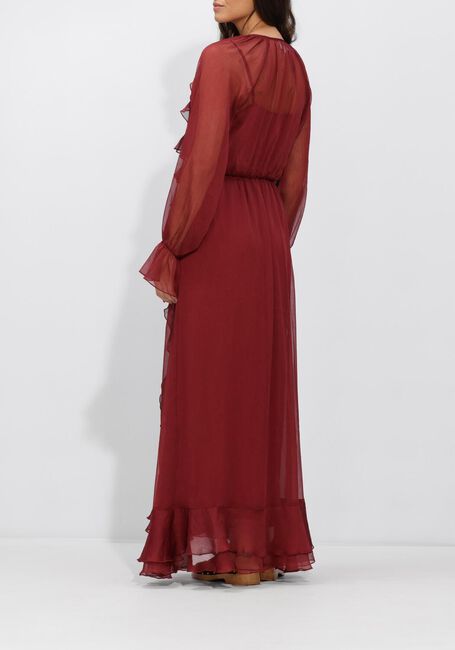 Bordeaux DANTE6 Maxi jurk ELIVIA CHIFFON MAXI DRESS - large