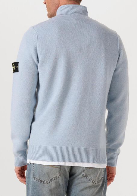 Lichtblauwe STONE ISLAND Trui LS POLO - large