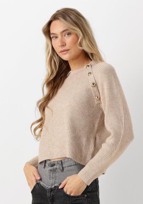 Beige CO'COUTURE Trui THE ROW OFFICER RIB KNIT - large