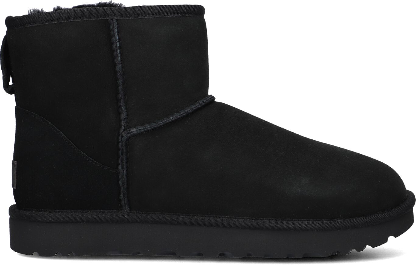 UGG Vachtlaarzen Dames W Classic Mini Ii, Maat: 42, Materiaal: Suède, Kleur: Zwart
