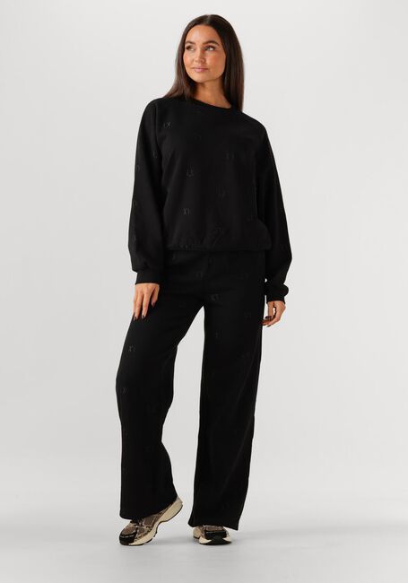 Zwarte ALIX THE LABEL Joggingbroek LOGO SWEAT PANT - large