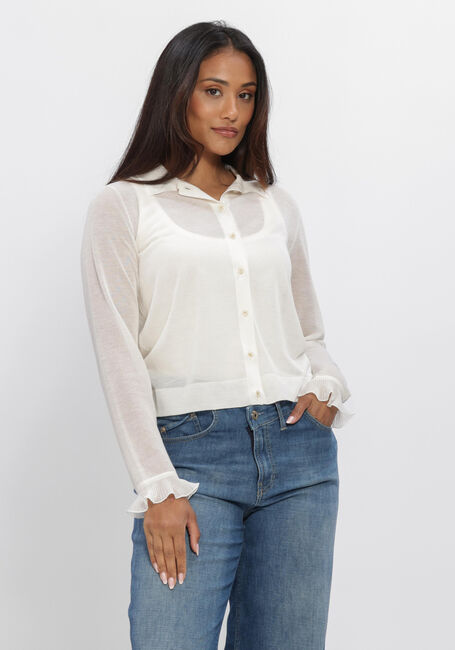 Witte MARC CAIN GLAM Truien/vesten CARDIGAN - large