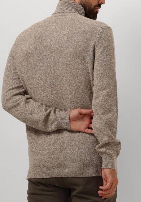 Taupe PROFUOMO Coltrui PULLOVER ROLL NECK - large