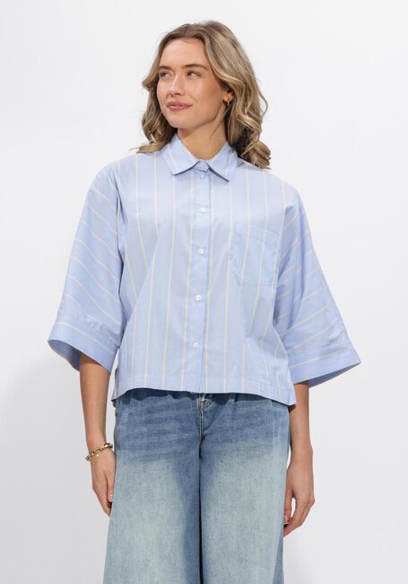 Blauwe JANICE Blouses CARL BLOUSE - large