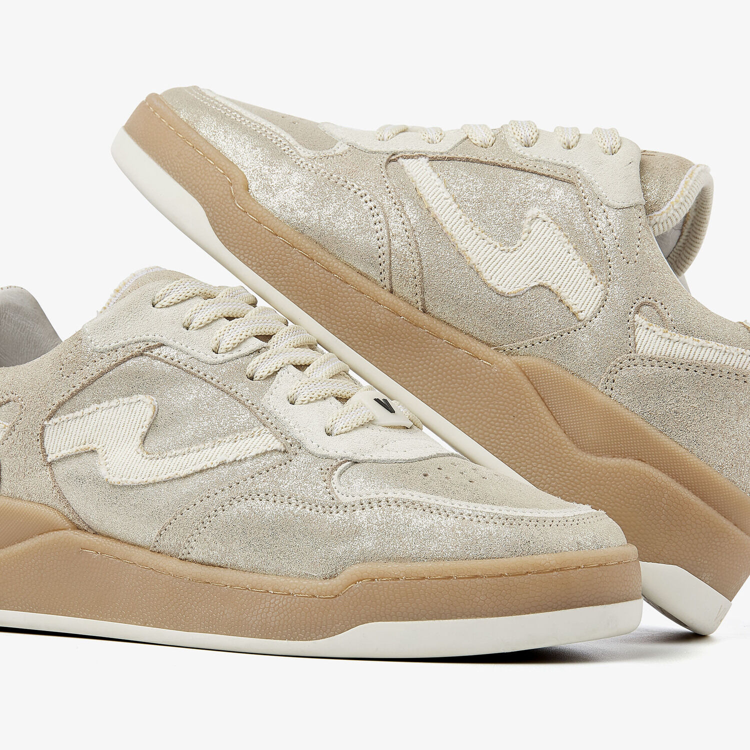 Gouden VIA VAI Lage sneakers SAM LEVI | Assem