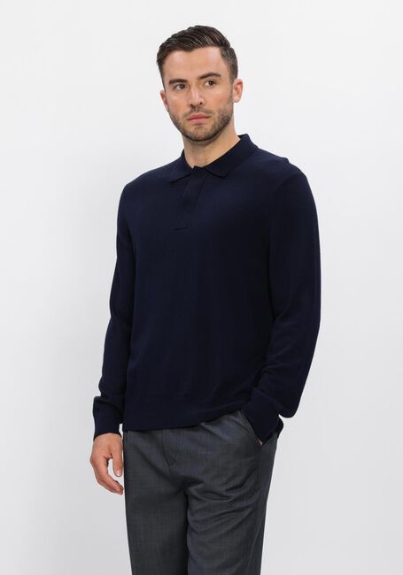 Donkerblauwe NN.07 Trui EMERSON POLO 6605 - large
