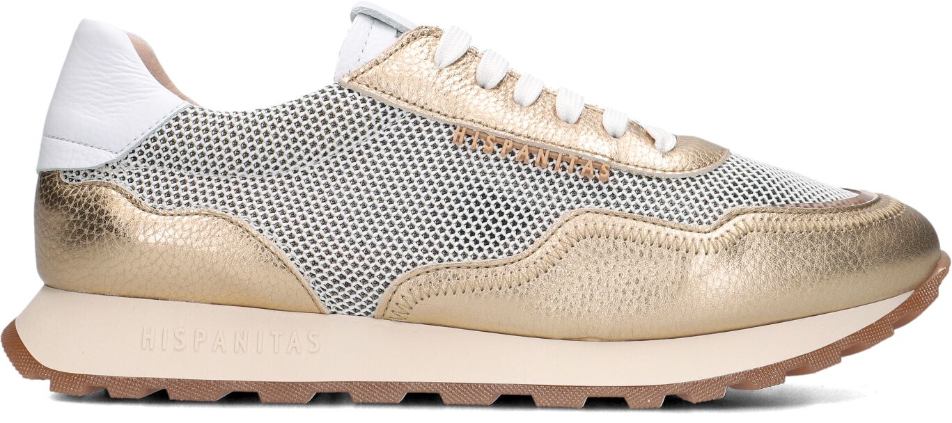 Hispanitas Lage Sneakers Dames Hv243231, Maat: 35, Materiaal: Leer, Kleur: Wit