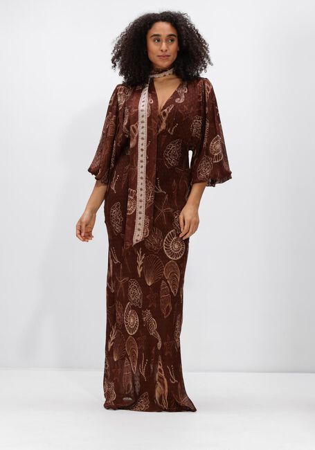 Bruine IBANA Maxi jurk DANOLI SHELL - large
