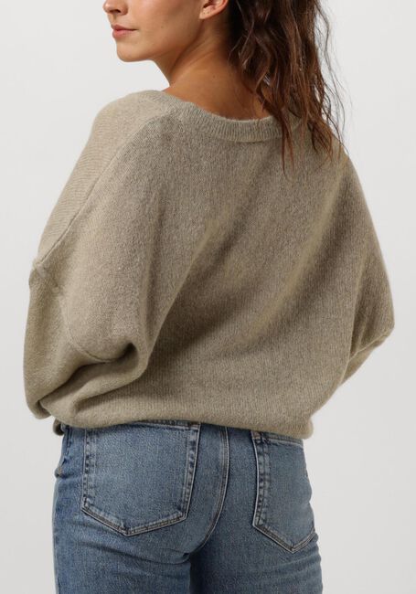 Groene DANTE6 Trui ULAN V-NECK SWEATER - large
