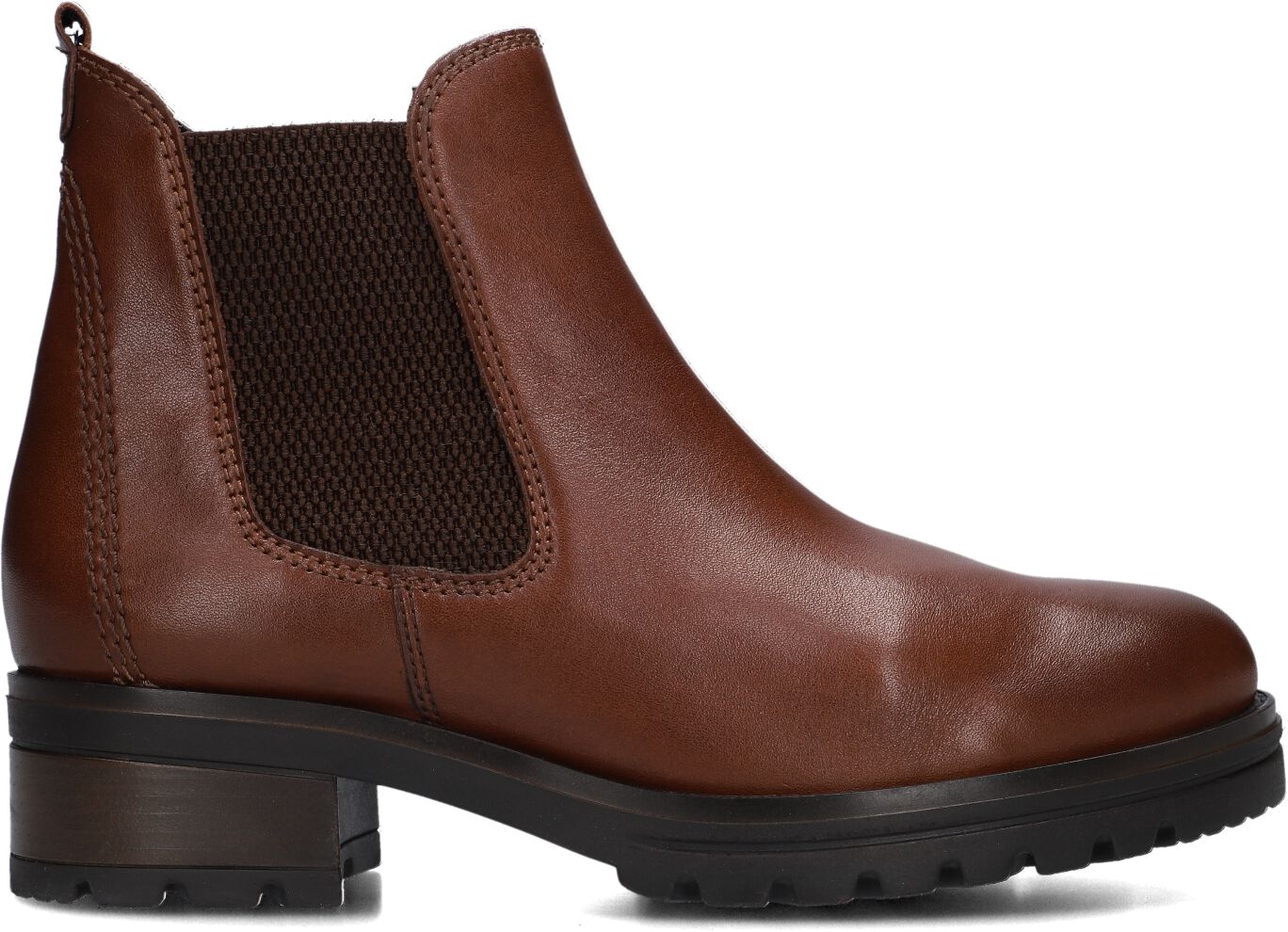 Gabor Chelsea Boots Dames 781.3, Maat: 35, Materiaal: Leer, Kleur: Cognac