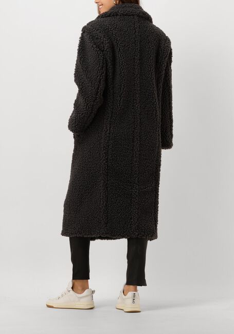 Zwarte UGG Teddy jas GERTRUDE LONG TEDDY COAT - large