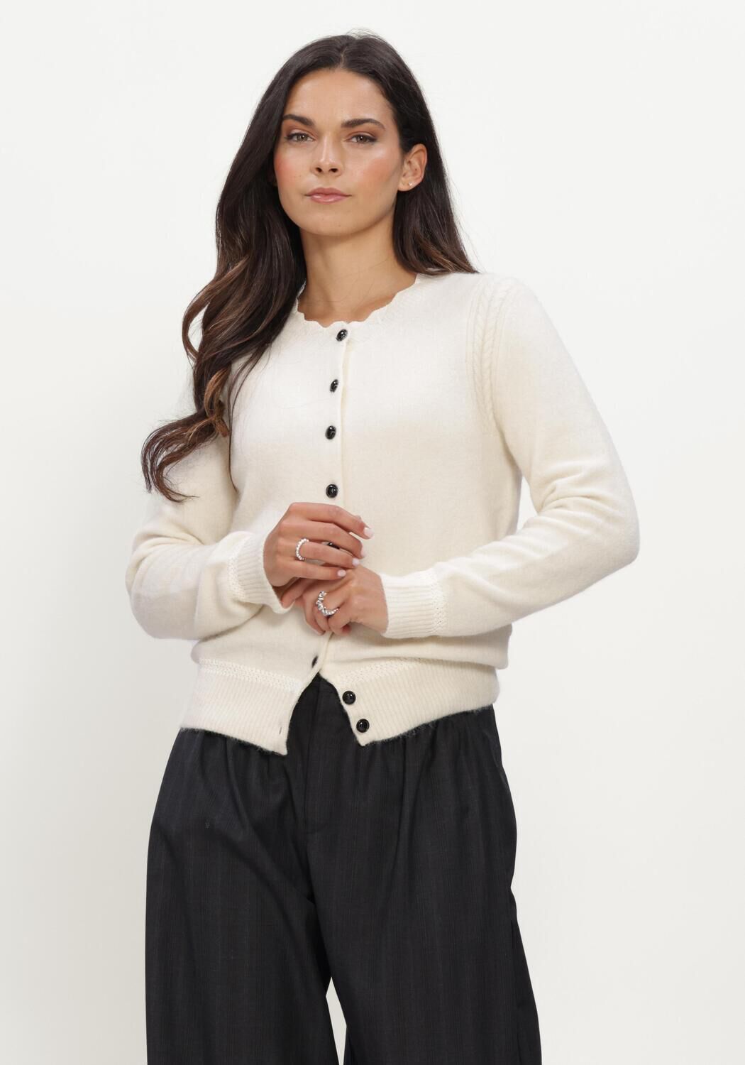 Gebroken wit ISABEL MARANT Trui NAIA CARDIGAN - large