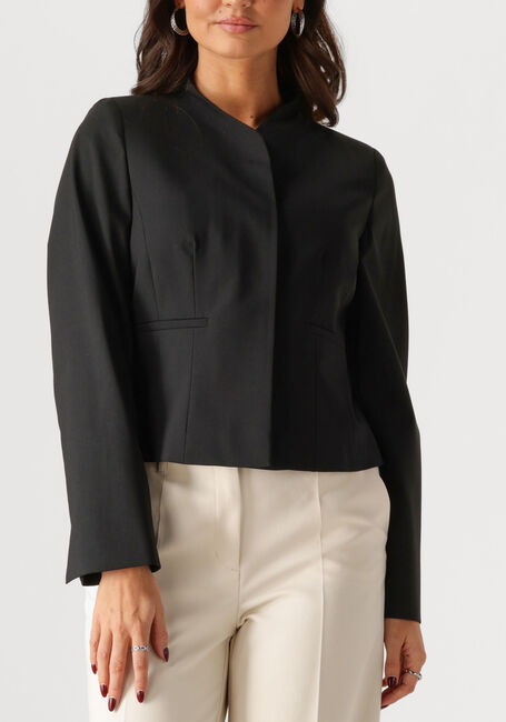 Zwarte SELECTED WOMEN Blazer SLFELOISE LS HIGH NECK FITTED BLAZER - large