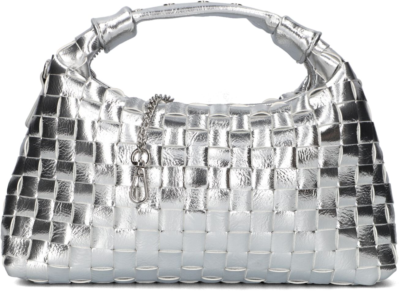 Núnoo Schoudertas
Dames Dandy Braided Recycled Cool, Kleur: Zilver afbeelding 1