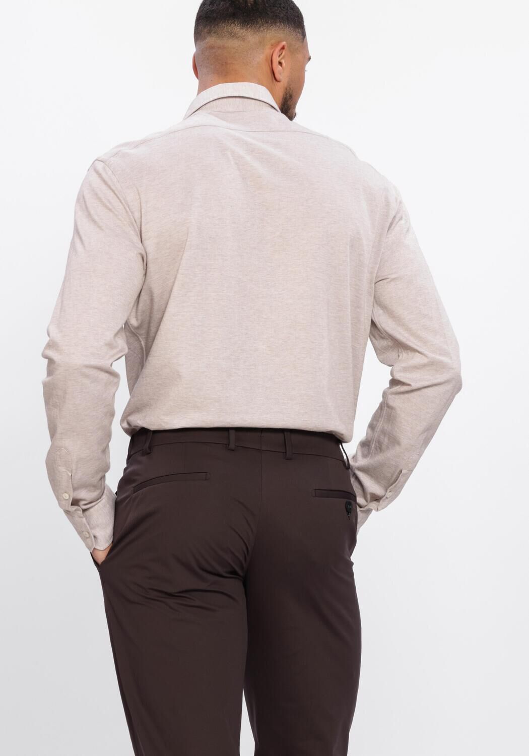 Beige XACUS Casual overhemd 21462 520ML - large