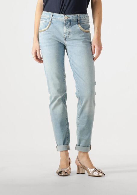 Lichtblauwe MOS MOSH Slim fit jeans MMNAOMI LIGHT PERLA JEANS - large