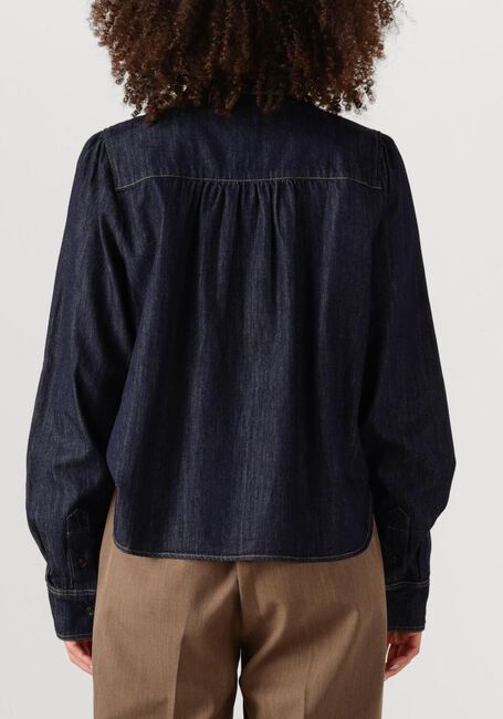 Zwarte SECOND FEMALE Blouses DERA DENIM SHIRT - large