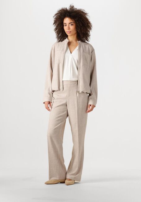 Beige MOS MOSH Pantalon MMBAI FLAIR PANT - large