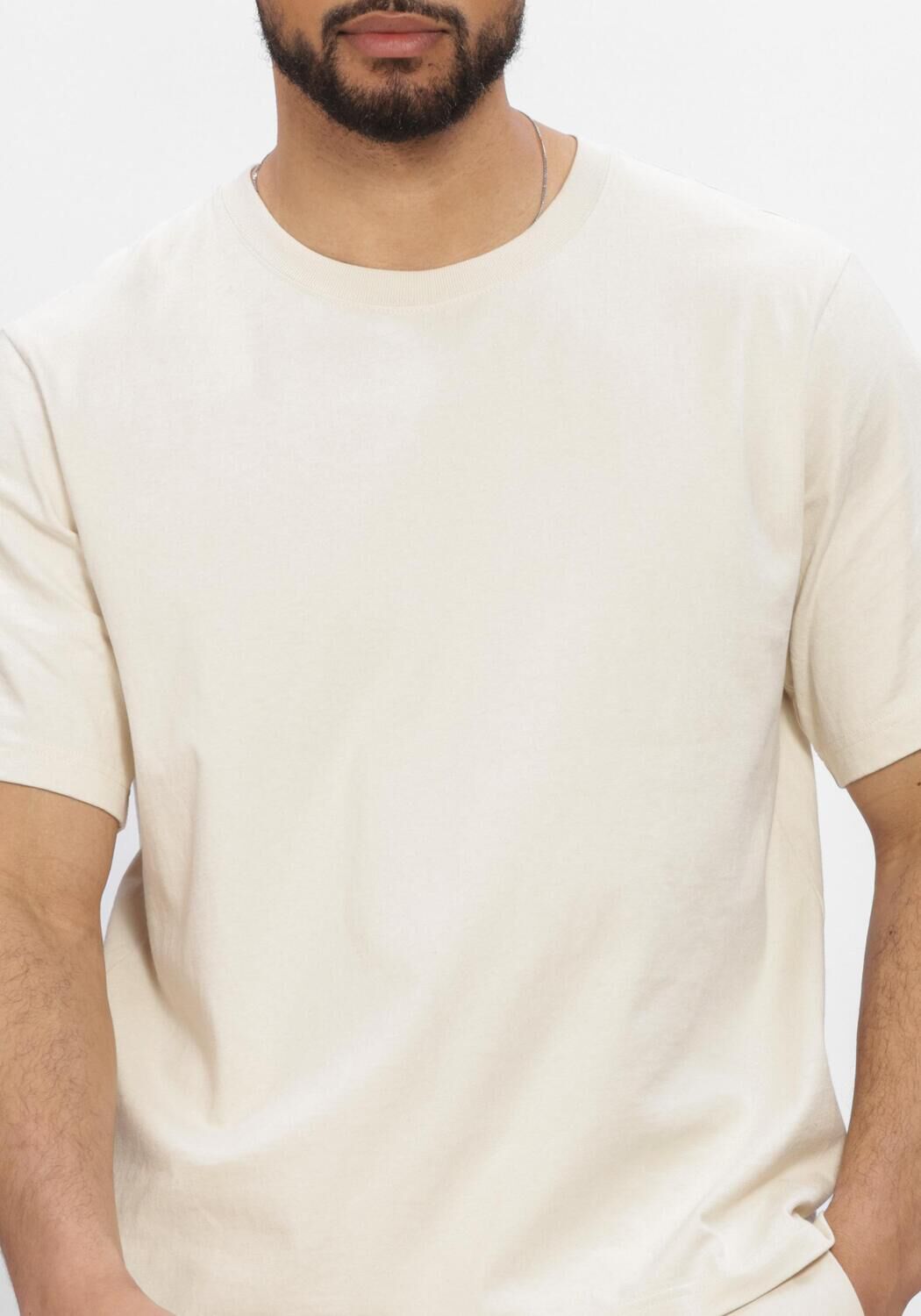 Creme NN.07 T-shirt JETT SS PRINT 30026 - large