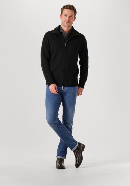 Donkerblauwe TRAMAROSSA Slim fit jeans MICHELANGELO - large