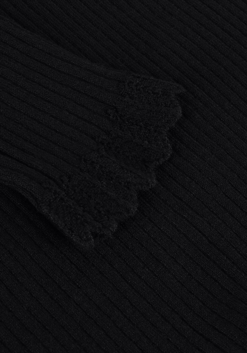 Zwarte AAIKO Tops & T-shirts VIDA RUFFLE VIS 301 SWEATERS - large