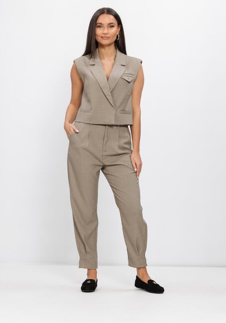 Taupe COPENHAGEN MUSE Blazer CMTAILOR-SHORT-WAISTCOAT - large