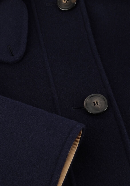Donkerblauwe MAX MARA Mantel RUFO - large