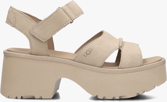 Beige UGG Sandalen met hak W NEW HEIGHTS ANKLE STRAP Beige UGG Sandalen met hak W NEW HEIGHTS ANKLE STRAP - large