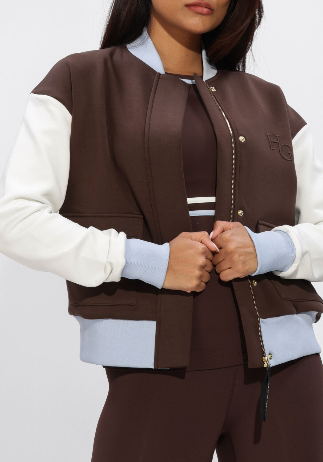 Lichtroze HOUSE OF GRAVITY Jack BOMBER JACKET - large