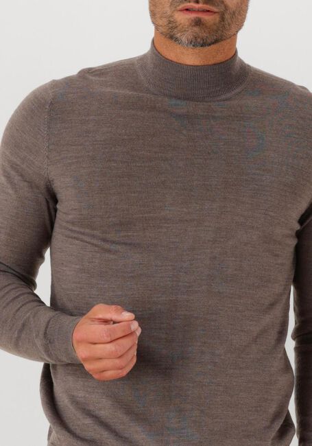 Bruine PROFUOMO Coltrui PULLOVER MOCK NECK MERINO - large