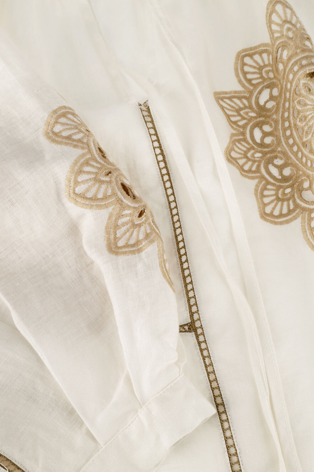 Witte GREEK ARCHAIC KORI Blouses 240118 - large