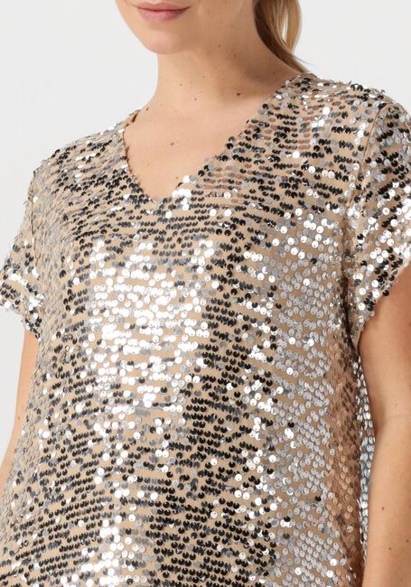 Metallic BRUUNS BAZAAR Midi jurk BIARA DRESS - large