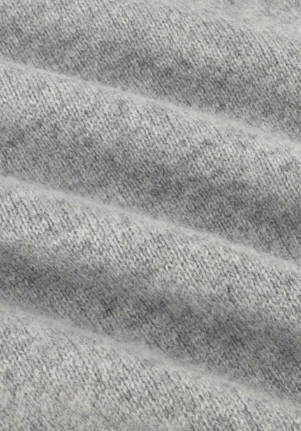 Lichtgrijze CLOSED Trui V NECK CARDIGAN - large