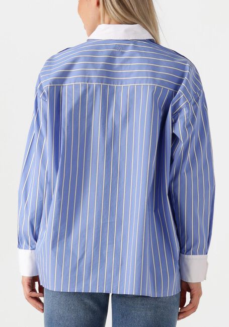 Witte DANTE6 Blouses DANDY PINSTRIPE SHIRT - large