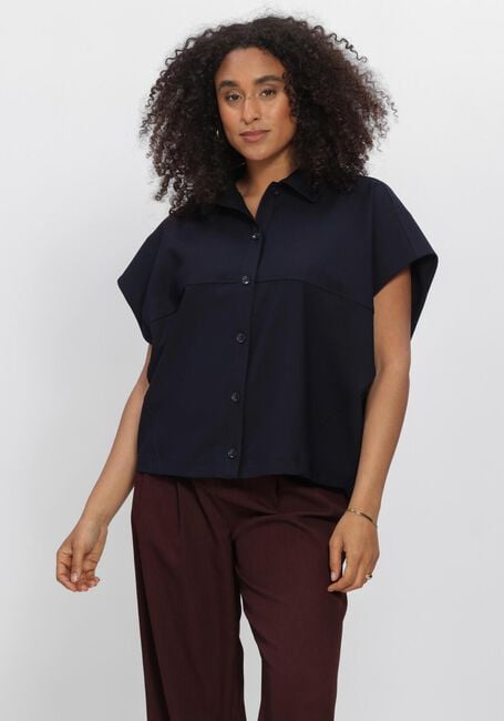 Donkerblauwe AIMEE THE LABEL Blouses INDONESIAW6 BLOUSE - large