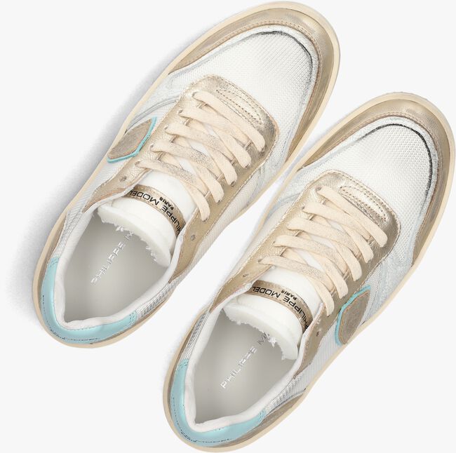 Gouden PHILIPPE MODEL Lage sneakers NICE LOW WOMAN Gouden PHILIPPE MODEL Lage sneakers NICE LOW WOMAN - large