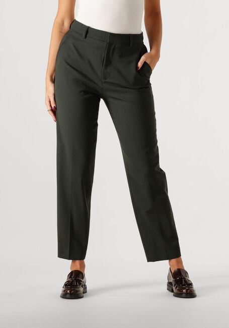 Groene VANILIA Pantalon CAPRI WOOL PANTS - large