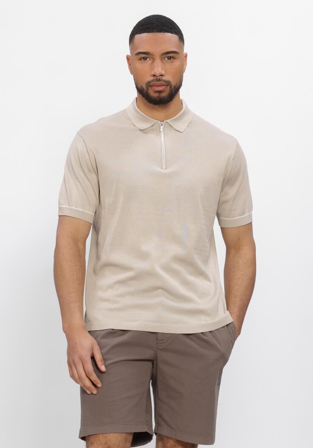 Beige STEFANO LAURAN Polo POLO BASTIAN - large