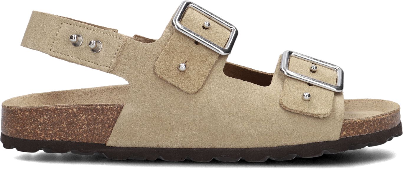 Lina Locchi Slippers
Dames Sue Bio Sandaal 2 Gesp, Maat: 37, Materiaal: Suède, Kleur: Beige