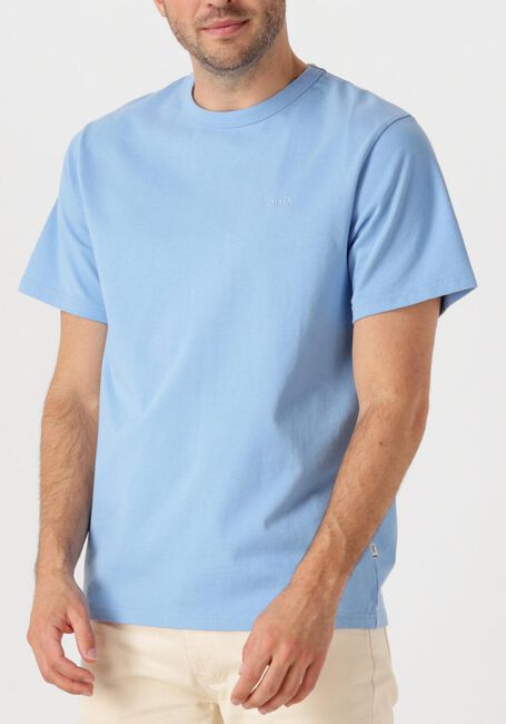Lichtblauwe FORÉT T-shirt OAK T-SHIRT - large